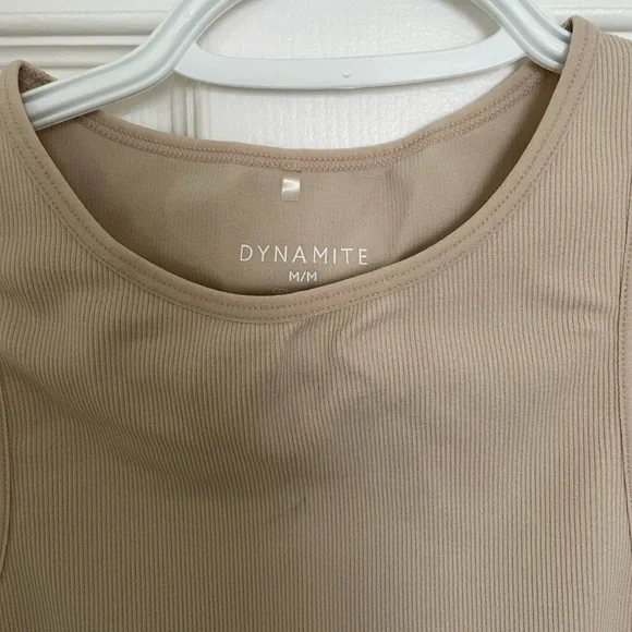 Dynamite Racerback Crop Top - Picture 3 of 3